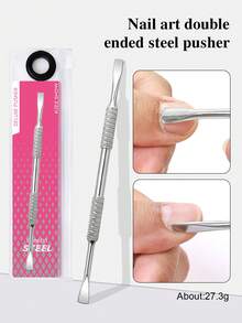 High Quality Cuticle Pusher, Double-Ended Slanted Cuticle Nipper, Nail Care Tool For Manicure, Essential For Nail Technicians - Multicolor - View 11