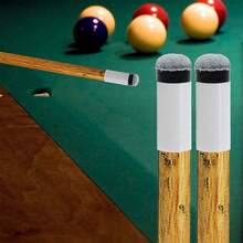 10 Pairs  Billiard Screw-On Tips With Pool Cue Stick Ferrules Soft Tips Kit - White - View 8
