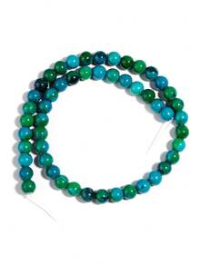 1 hebra de cuentas de piedras naturales Auratus, jade birmano, cristal de sandía, cuentas sueltas de piedras preciosas de curación de energía para hacer joyas, pulseras y collares DIY