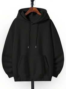 Men Hoodies - Black - View 1