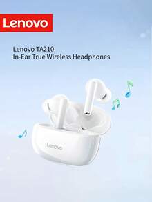 Lenovo Novos Fones de Ouvido Sem Fio 2025, Fones de Ouvido TWS, Fones de Ouvido Intra-Auriculares, Vida Útil da Bateria Super Longa, Corrida e Esportes, Cancelamento de Ruído de Chamada, Compacto e Portátil, Adequado como Presente de Feriado