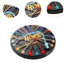 1 قطعة لعبة لوح تحدي العقدة: لاعبين اثنين تنافسية، لعبة تفاعلية تعليمية، أداة تدريب على التركيز والمنطق، لعبة استراتيجية مبتكرة، هدايا للأولاد والبنات، عيد الميلاد - متعدد الألوان - مشاهدة 10