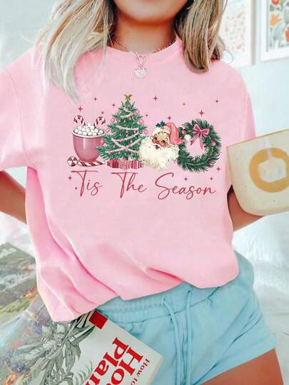 Women's Casual Short Sleeve Round Neck T-Shirt