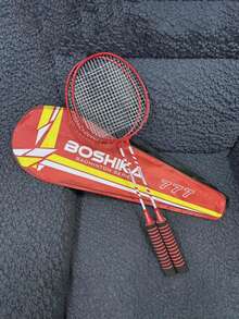 Authentic Badminton Racket With Double Racket Sponge Handle And Multi-Color Alloy Adult Student Hair Replacement Racket - Multicolor - View 10