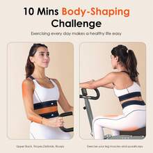 Dlandhome Squat Assist Trainer For Hip And Leg Exercises, 5-Position Adjustable Seat Cushion, Upgraded Version Enhanced Resistance,Squat Exercise Equipment For Home Gym Fitness - Bạc đen - Xem 4