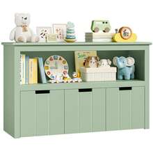 Bookcases, Cabinets & Shelves - Green - View 5