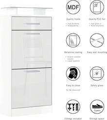 Zapateros - Frentes En Burdeos de Alto Brillo - Ver 5