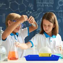 Bercoor 12 Pack Plastic Art Trays, 6 Colors Activity Crafts Tray Serving Tray Organizer Tray For Kids School Classroom DIY Projects, Painting, Jewelry, Beads, Home Organizing Supply