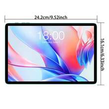 Teclast P30 Tablet Allwinner T606 8-Core 1.8GHz/ 4GBRAM/128GB ROM/10.1inch 1280*800iPS/WIFI/6000mAh/Type-C/5MP+2MP Camera/Android 14)Limited Time Offer Free Ramdom Color Leather Case