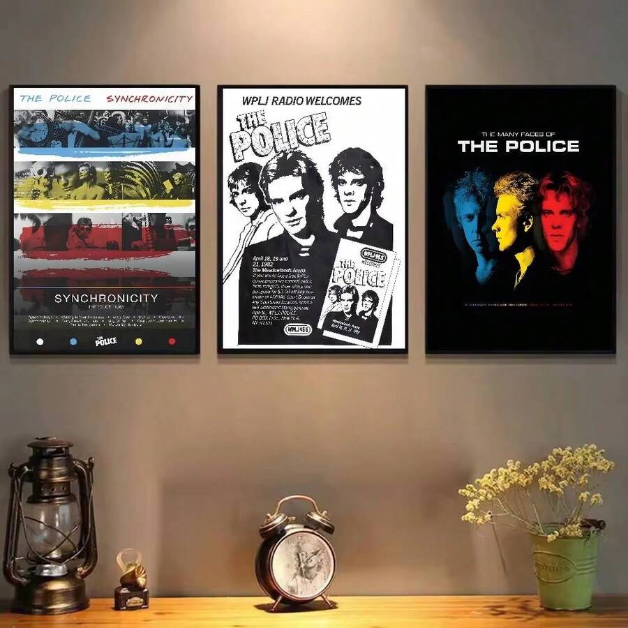 1PC 动漫摇滚乐队海报高清艺术装饰墙画，唯美家居装饰墙画，房间，酒吧，咖啡厅装饰画，艺术墙画图片，家居装饰，卧室装饰，家居装饰，海报非常适合房间装饰，无框 - 彩色 - 查看 1