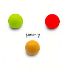 16 个/盒 12 毫米钓鱼浮球，高可见度浮力钓鱼球，引人注目的钓鱼配件