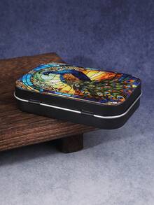 1 Piece Of SMT Tinplate Storage Box, Tobacco Box, Multifunctional Desktop Storage Box