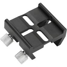 Teleskophalterung, Teleskop-Sucherhalterung Schwalbenschwanz-Schlitzplatte Rillenschraubenzubehör für Anfänger, Nettes Zubehör für Sternbeobachtungsliebhaber