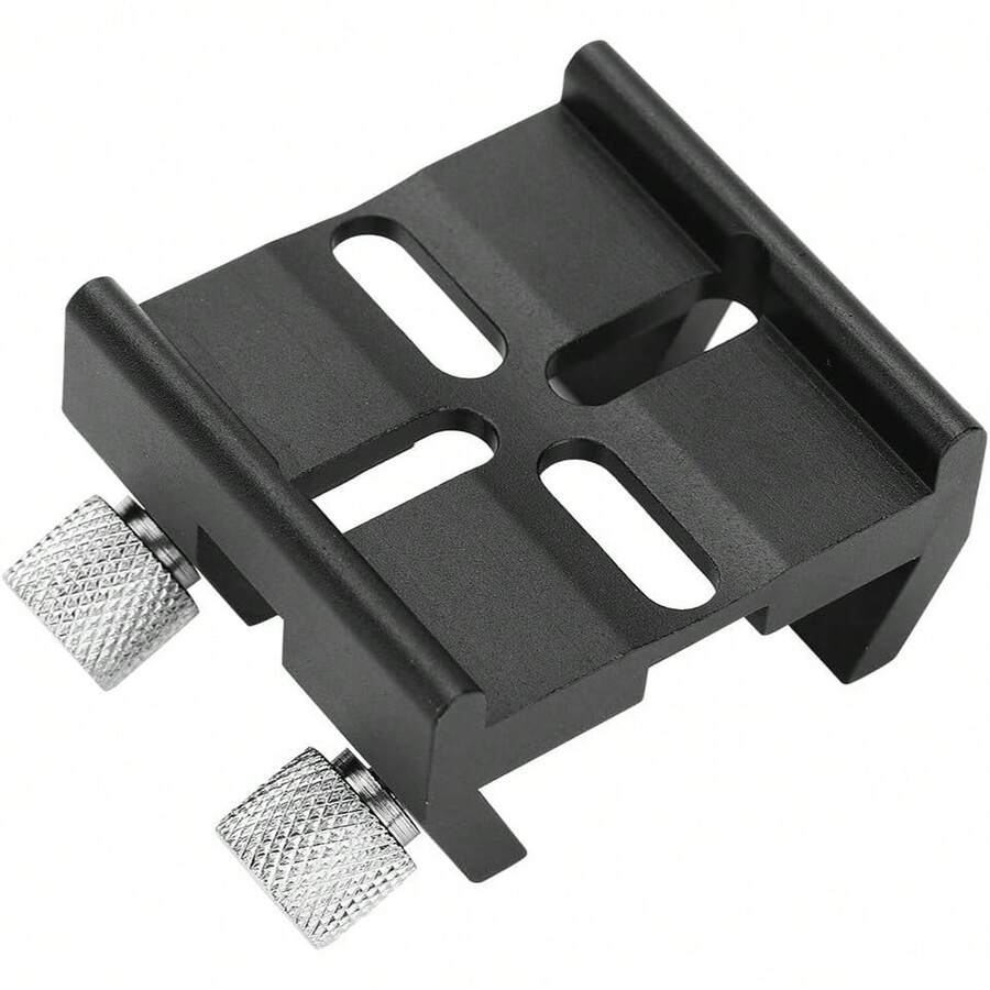 Teleskophalterung, Teleskop-Sucherhalterung Schwalbenschwanz-Schlitzplatte Rillenschraubenzubehör für Anfänger, Nettes Zubehör für Sternbeobachtungsliebhaber