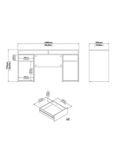 Dmora Desks Workstations view 3