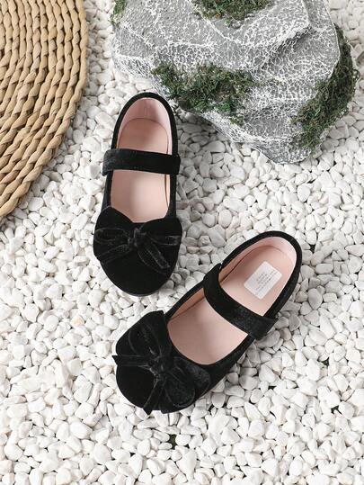 1 双可爱女婴皮鞋，平底幼儿学步鞋，时尚公主鞋，适合户外和室内穿着，适合婴儿学步，秋季