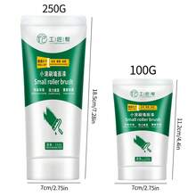 1/2pcs Large Roller Paint Brush For Wall Painting, White Wall Latex Paint, Indoor Wall Repair, Stain Removal, White Wall Putty