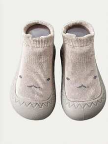 1双婴儿防滑卡通动物系列袜子，幼儿男女宝宝爬行袜 - 彩色 - 查看 3