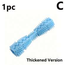 Durable Dog Chew Stick, Toothbrush For Tooth Cleaning And Massage Soft Rubber Pet Toy