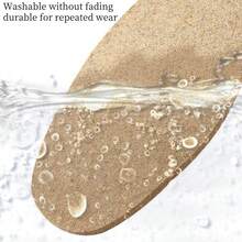 1 Pair Of Thickened Wool Felt Insoles For Warmth, Shock Absorption And Pressure Relief. Multiple Sizes Available For Arbitrary Cutting