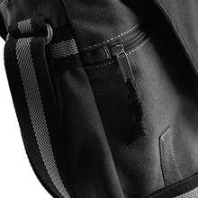 Quadra Vintage Canvas Despatch Bag 14 Litres (Vintage Black) - 黑色 - 查看 5
