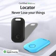 Apple AirTag，带声音的蓝牙物品查找器，智能追踪器，GPS钥匙定位器，兼容“Apple Find My”平台，支持IOS，一键查找，远程精准追踪，持久电池，适用于老人、宠物、汽车、钥匙、包包等防丢失提醒追踪定位 - 彩色 - 查看 12