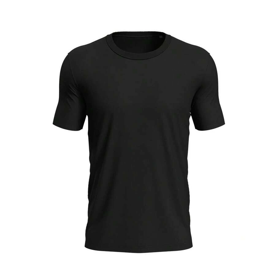 Stedman Mens Morgan Crew Neck TShirt (Black Opal) - Black - View 1