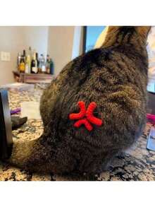 2pcs Handmade Angry Face Hair Clips, Creative Functional Hair Accessories, Gifts For Women, Party Decoration, Birthday, Holiday - Multicolor - View 4