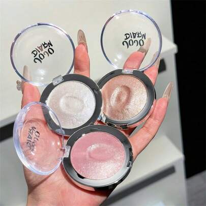 Highlighter-Powdered Sugar Brand BeautyMakeup Cosmetic For Women Girs PerfectFor Fall Winter Ideal For Y2K Fancy FashionSuitable For Birthday Present HalloweenParty Ready Best Color