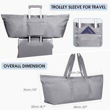 Bolsa para tapete de yoga con compartimento para zapatos y bolsillo húmedo, bolsa de gimnasio para pilates para mujeres y hombres con correa para sujetar el tapete de yoga, accesorios para entrenamiento - Gris - Ver 4
