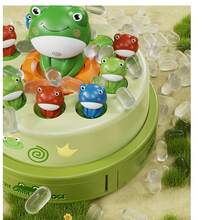儿童青蛙抓陀螺玩具，卡通跳蛙，注意力训练玩具 - 彩色 - 查看 5