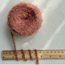 全新仿貂毛纱线，DIY手工包包、玩偶、衣服、围巾、钩针编织柔软纱线 - 3mm - 查看 17