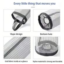 1 pieza/2 piezas Dispensador de bolsas de basura montado en la pared con gancho para el hogar, la cocina, la fiesta de verano en la playa, los alimentos, el camping, la organización, la decoración de la habitación, los accesorios de cocina