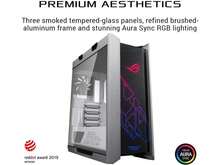 ASUS ROG Strix Helios GX601 White Edition RGB Mid-Tower Computer Case For ATX/ EATX Motherboards With Tempered Glass, Aluminum Frame, GPU Braces, 420mm Radiator Support And Aura Sync - White - View 2