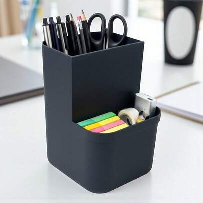 Porta Canetas e Lápis Organizador de Mesa para Escritório, Estudo e Home Office