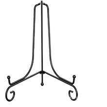 1 Soporte de metal plegable de uso intensivo - Soporte de marco de fotos de varios ángulos para escritorio, libros y decoración | Estilo moderno, duradero y portátil para el hogar, la oficina y la exhibición minorista, para exhibir obras de arte, exhibiciones de libros, soportes de exhibición decorativos, construcción resistente, soporte para cortadores de galletas, exhibición de productos, base de marco de fotos de mármol, soporte de exhibición, estantería, atril de libros - Dorado - Ver 4