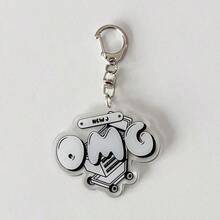 1pc KPOP Keychain, Keychain Accessories, New Denim Keychain, Keychains, Phone Charms, Car Accessories, Bag Charms, Bag Accessories, Gift For Friends Bag Accessories Lanyards With Id Holder Christmas