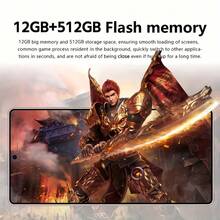 W&O S25 Ultra Android 14 Smartphone – Dual SIM, 12 GB RAM, 512 GB Storage | 6.8-Inch Display, 108 MP Pro Camera System, 7300 MAh All-Day Battery. Includes S Pen Stylus, Fast-Charging Bundle (Earbuds, Earphone Case, USB-C Cable, Screen Protector). Premium Phablet For Travel & Students – Perfect For Vacations/Birthdays - 金色 - 查看 5