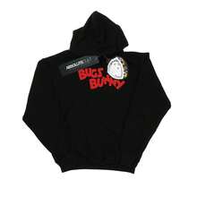 LOONEY TUNES Womens/Ladies Bugs Bunny Name Hoodie (Black)