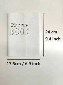 1 Piece DIY Embroidery Guide, Embroidery Stitch Tutorial, Sewing Guide For Beginners, Improve Your Craft Skills, Suitable For Beginners And Embroidery Enthusiasts