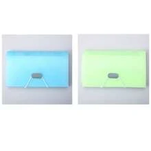 1 pezzo Cartella con 13 scomparti di colori caramella formato A6, portafoglio a fisarmonica mini, forniture per ufficio, organizer documenti, porta ricevute, articoli per il ritorno a scuola, forniture scolastiche, piano di risparmio, piano di risparmio quindicinale, piano di risparmio da 10.000, strategia di risparmio