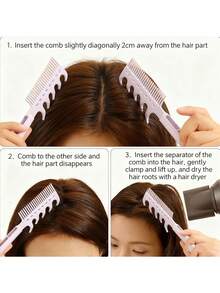 Two-In-One Ribcage Comb V-Shaped Comb To Plump The Hairline With A Clipboard Comb For High Forehead And Straight Hair Beauty, Hair Rollers, Curly Hair, Heatless Curl, Heatless Curls, Hair Curler, Barber, Hair Tools, Hair Products, Hair Curlers, Barber Accessories, Travel, Rollers, Hair Stuff, Hair Accessories, Curly Hair Products, Curler, Rollers For Hairdressing Equipment, Accessories, Hair Curl, Curly Hair Tools, Hair Roller, Christmas,Heatless Waves,Travel Essentials,Hairstyle,Hairdressing,Curly Hair,Hair Rollers,Hair Curler,Heatless Curl,Heatless Curls,Hair Curlers,Rollers,Hair Curl,Rollers For Hair,Curly Hair Tools,Hair Rollers,Hair Roller,Curls Diffuser,Hair,Travel,Hair Products,Hair Tools,Hair Stuff,Barber,Barber Accessories,Barbershop,Hairdressing Equipment