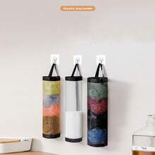 3/2/1件垃圾袋收纳挂袋，壁挂式抽绳鞋袋，返校用品、厨房塑料袋收纳袋、编织网袋、带挂网的塑料袋收纳架，学校用品、返校用品、大学生收纳袋 - 彩色 - 查看 36