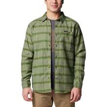 Columbia Pitchstone Heavyweight Flannel II Long Sleeve Shirt - Men's |  | Men Outdoor Hoodies & Sweatshirts - 綠景博羅 - 查看 9