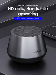 Lenovo K3 Pro High-End Wireless Bluetooth Speaker: Mini Audio Device with Super Heavy Bass, Hi-Fi Sound Quality, Suitable for Home, Car & Mobile Phone Use, High Volume, Portable Compact Powerhouse, Living Room Surround Player - 黑色 - 查看 6