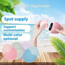 Sunscreen Applicator For Adults & Families - & Refillable, Sunblock Buddy Brush Set With Protective Caps, Sun Lotion Applicator Sun Cream Brush - Multicolor - View 10
