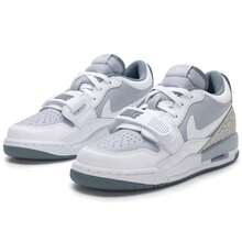 Nike 儿童款 Air Jordan Legacy 312 Low (GS) 休闲运动鞋，轻便舒适，CD9054-005 - 狼灰/白/冷灰/校園紅 - 查看 3
