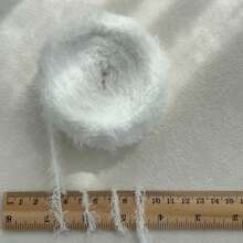 全新仿貂毛纱线，DIY手工包包、玩偶、衣服、围巾、钩针编织柔软纱线 - 3mm - 查看 11