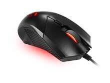 MSI Clutch GM08 Gaming Mouse, 4200 DPI, Optical Sensor, 3 Adjustable Weights, Red LED Lighting, Symmetrical Design - màu đen - Xem 3