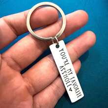 You're My Favorite Asshle Keychain Funny Keychain Funny Gift Valentines Day Funny Gift For Husband Funny Boyfriend Gift